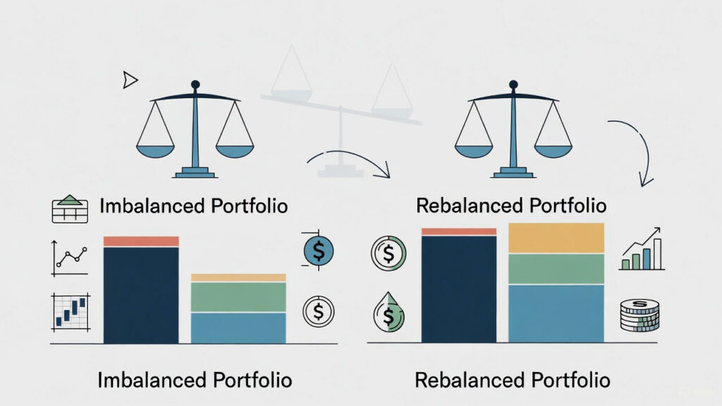rebalanceo de cartera simulación de portfolio