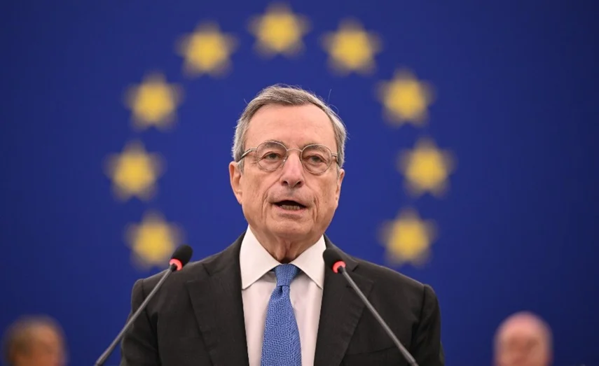 Foto de Mario Draghi expresidente del Banco Central Europeo