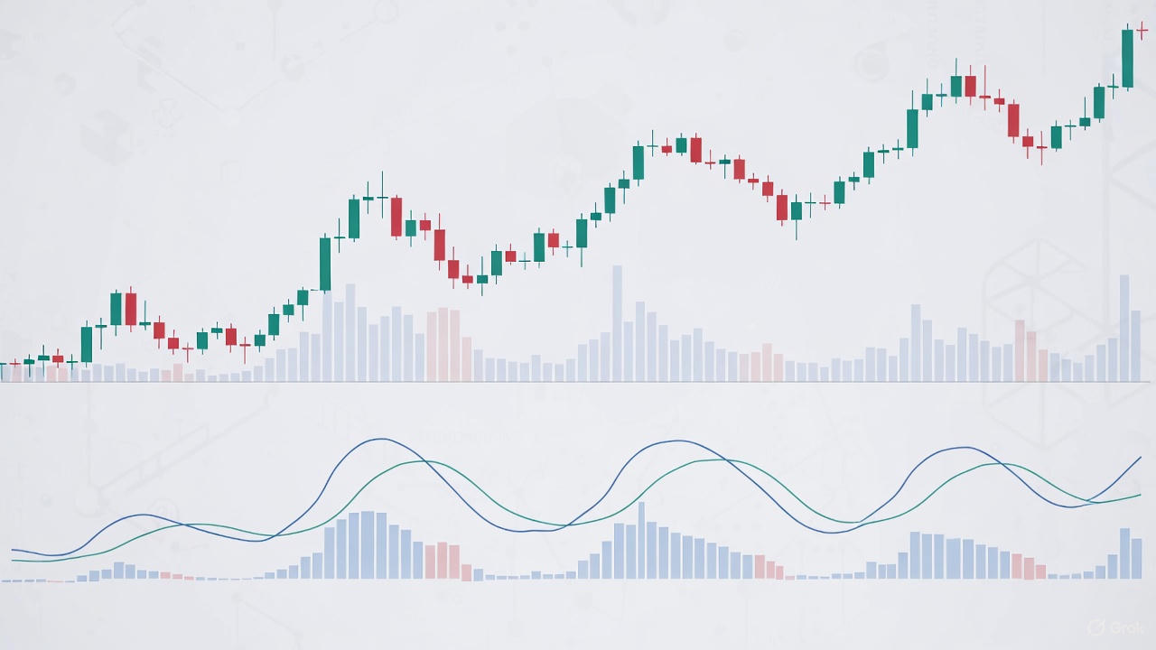 MACD indicador que muestra momentum con su señal su histograma en análisis técnico