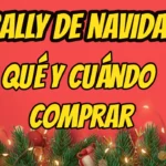 rally de navidad que comprar y cuando