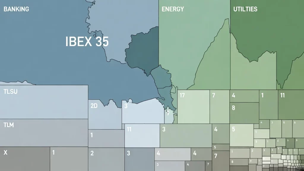 principales sectores que más pesan en el ibex