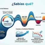 Febrero no es un mes históricamente rentable para el SP500